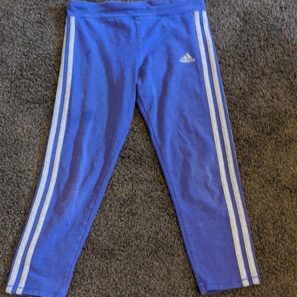 Adidas purple leggings
